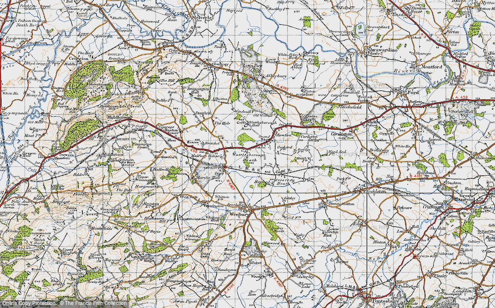 Wattlesborough Heath, 1947