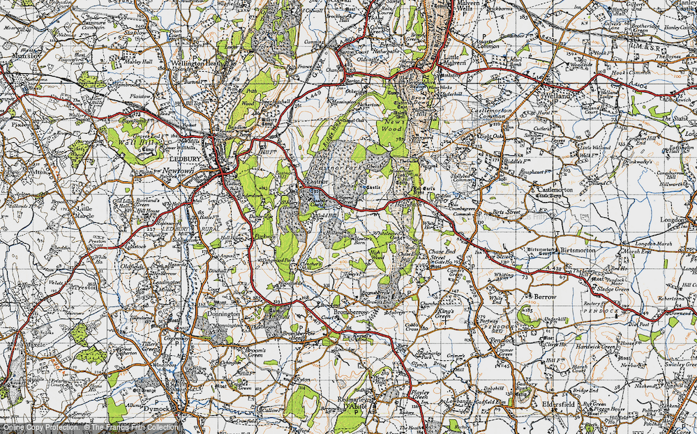 Old Map of Wayend Street, 1947 in 1947