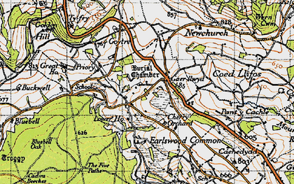 Old map of West End in 1946