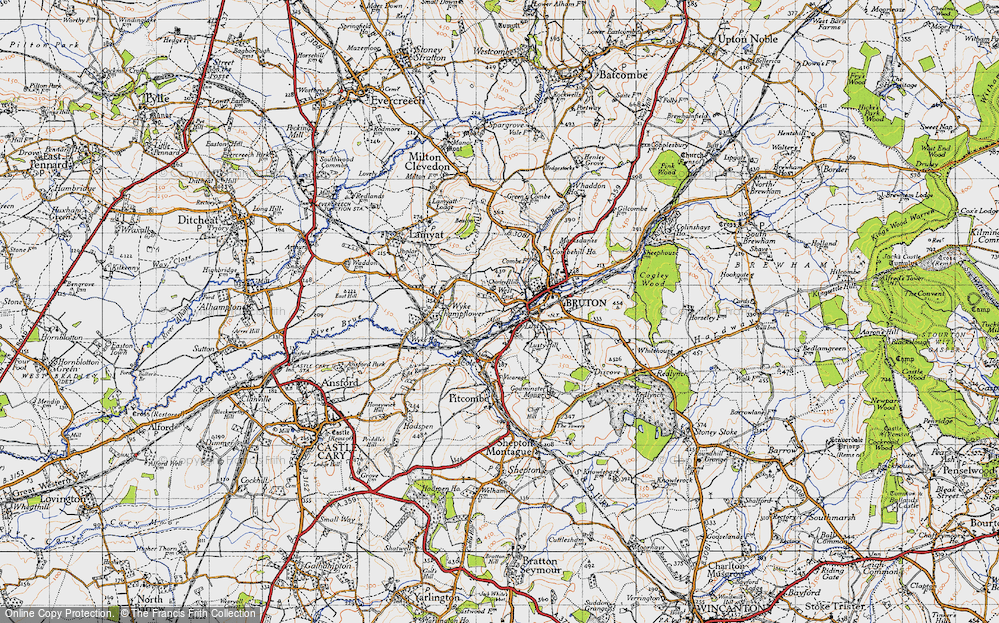 Old Map of West End, 1946 in 1946