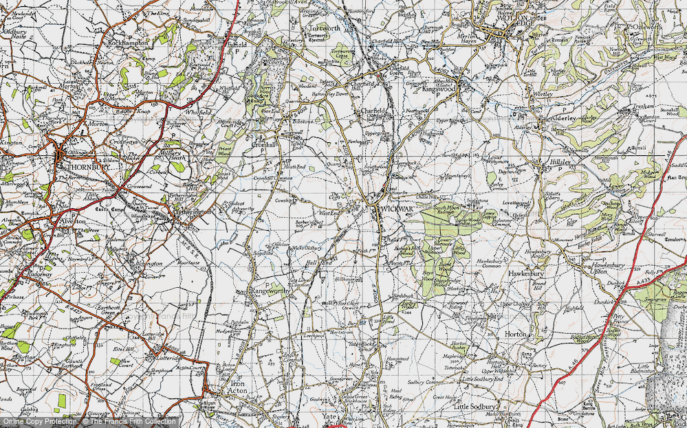 Old Map of West End, 1946 in 1946