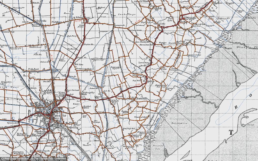 Old Map of West End, 1946 in 1946