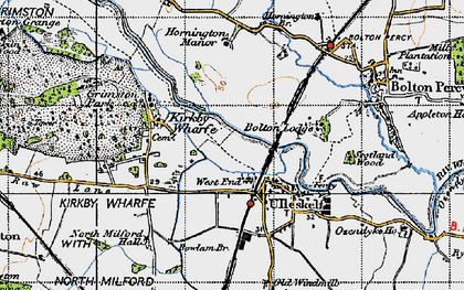 Old map of West End in 1947