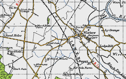 Old map of West End in 1947