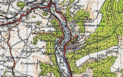 Old map of West End in 1947