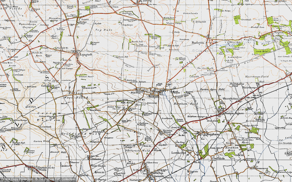 Old Map of West End, 1947 in 1947