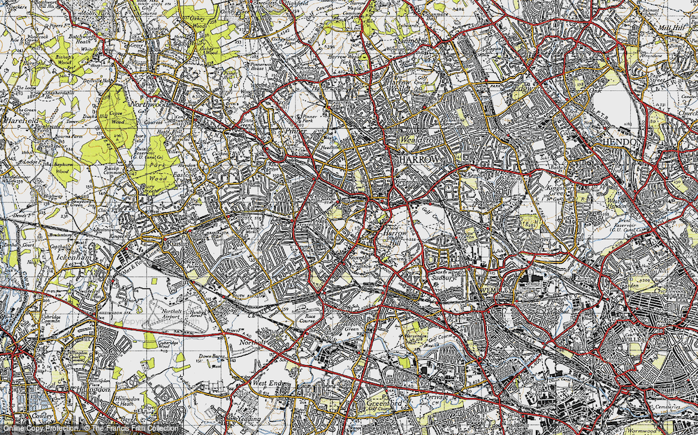 West Harrow, 1945