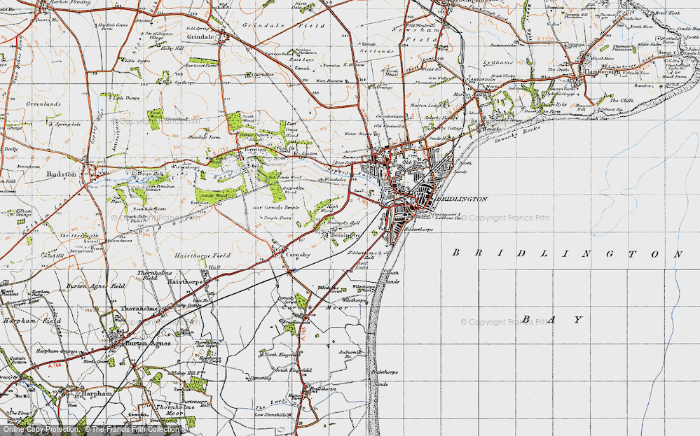 Old Map of West Hill, 1947 in 1947