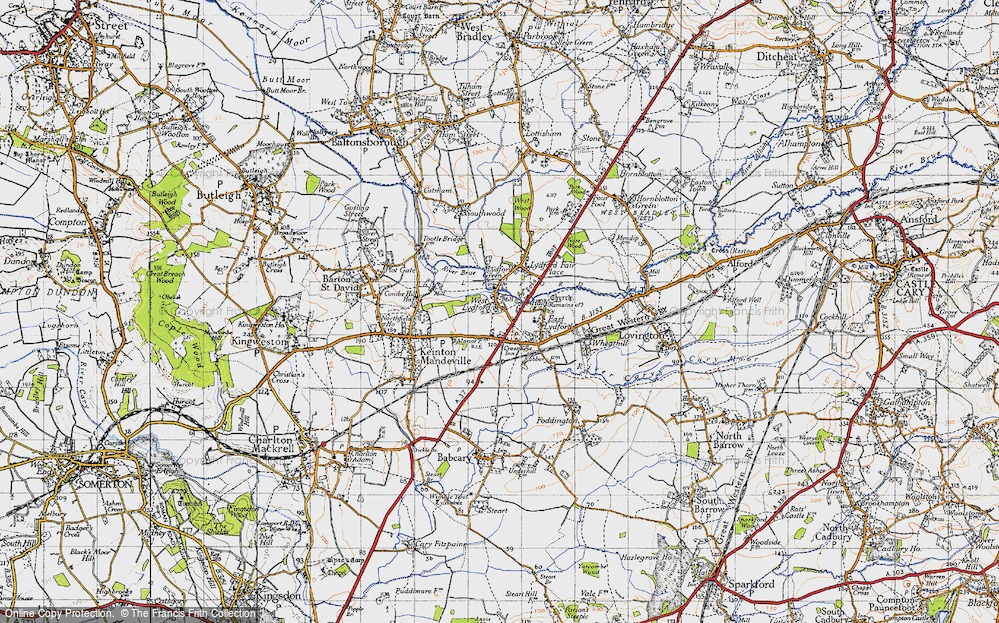 Old Maps of West Lydford, Somerset - Francis Frith