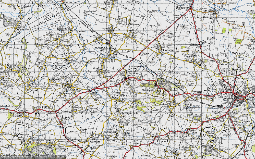 Old Map of West Stoke, 1945 in 1945