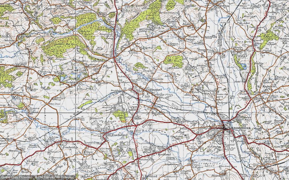 Old Map of West Town, 1947 in 1947