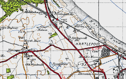 Old map of West View in 1947