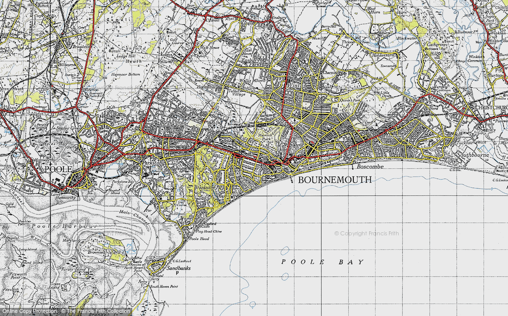 Old Map of Westbourne, 1940 in 1940