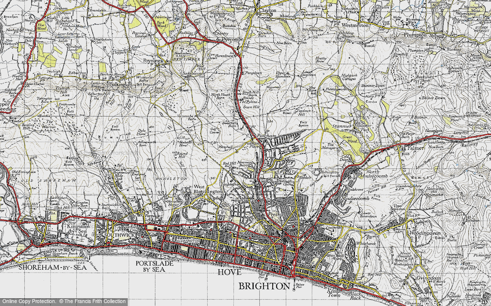 Old Map of Westdene, 1940 in 1940