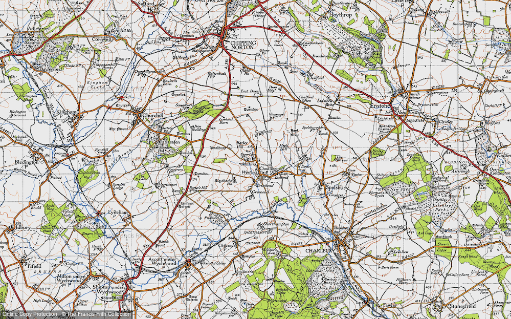 Old Maps of Curdle Hill, Oxfordshire - Francis Frith