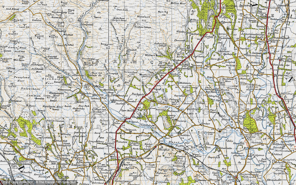 Old Map of Wester Parkgate, 1947 in 1947