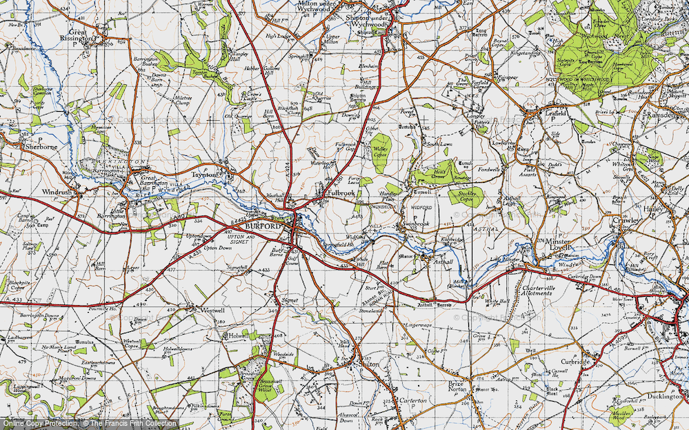 Old Map of Westhall Hill, 1946 in 1946