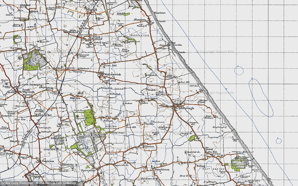 Old Map of Westhill, 1947 in 1947