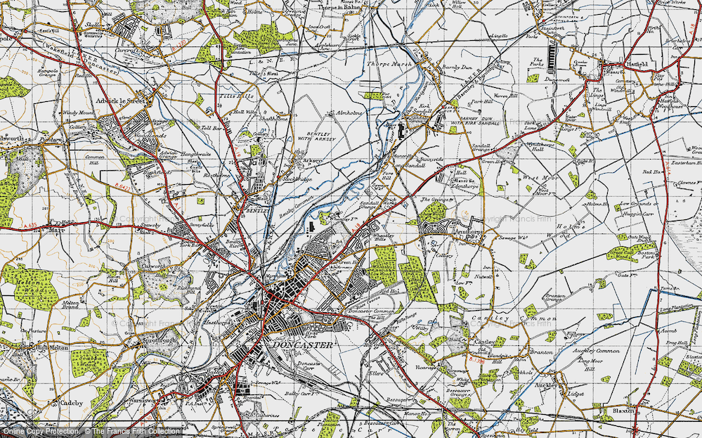 Old Map of Wheatley Park, 1947 in 1947