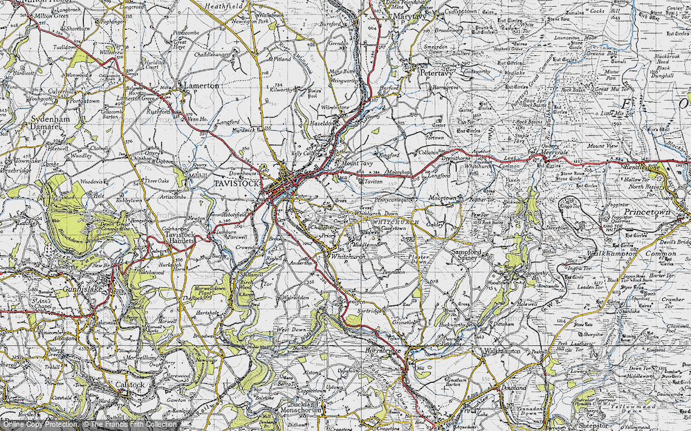 Old Map of Whitchurch, 1946 in 1946