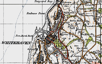 Whitehaven 1947 Npo868663 Index Map 
