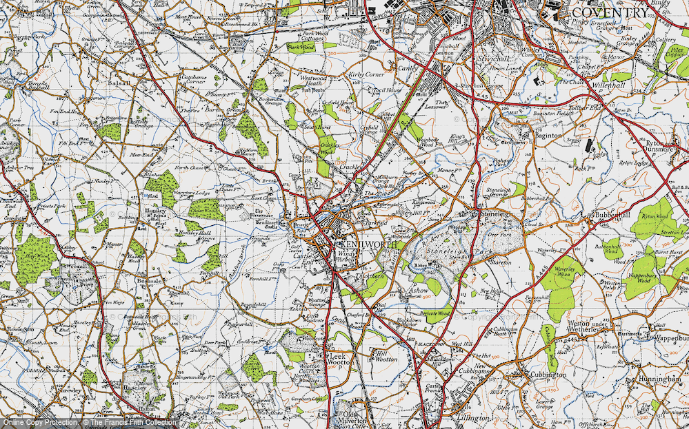Old Map of Whitemoor, 1946 in 1946