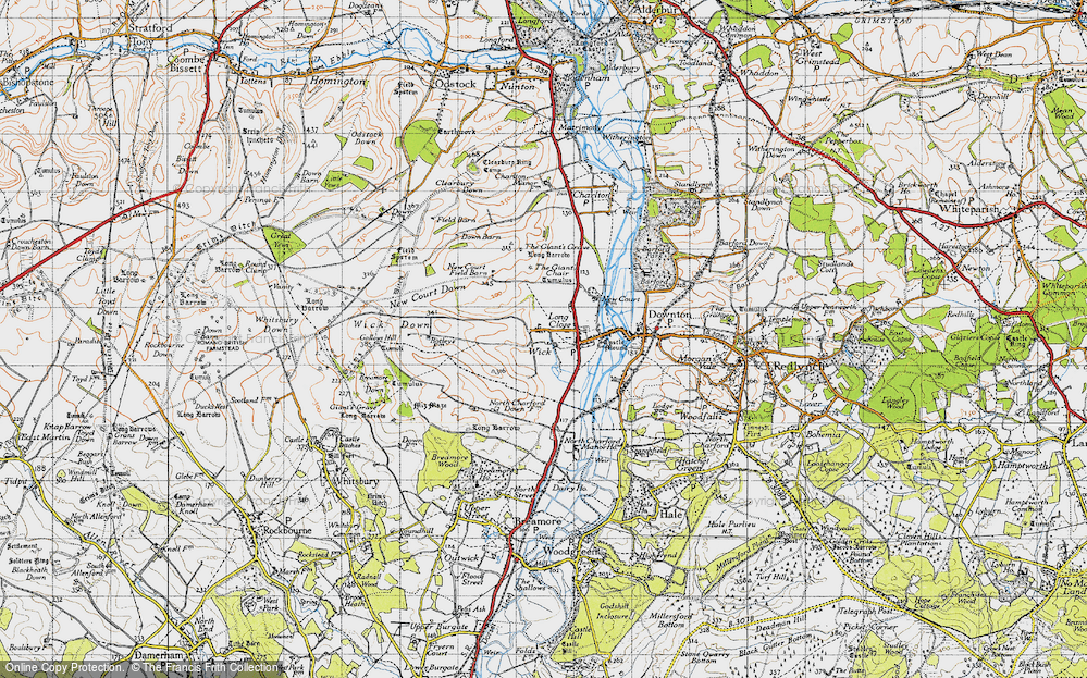 Old Map of Wick, 1940 in 1940