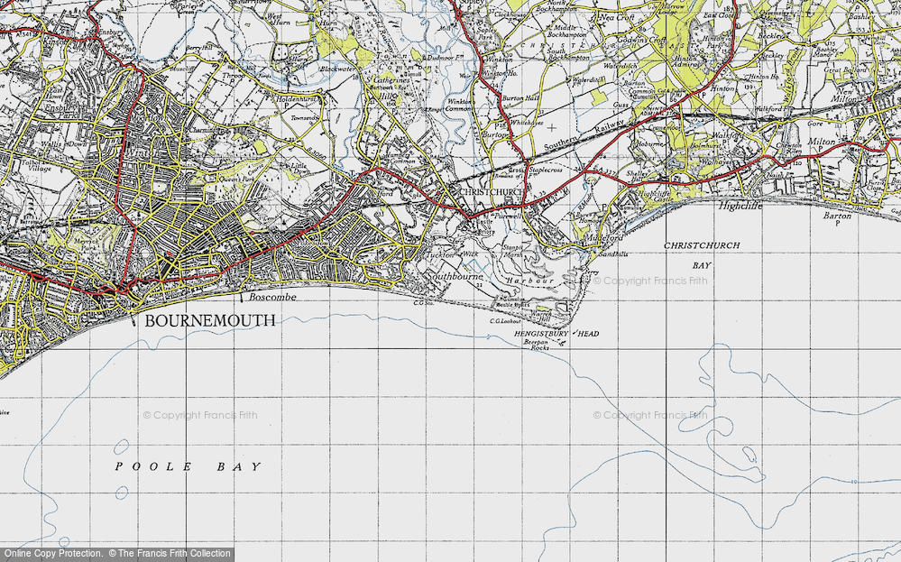 Old Map of Wick, 1940 in 1940