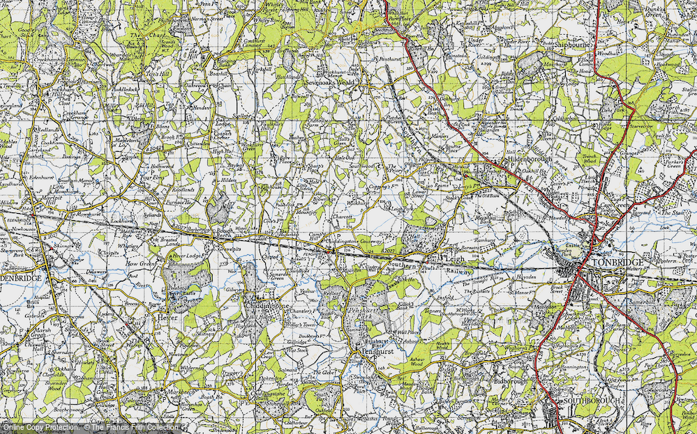 Old Map of Wickhurst, 1946 in 1946