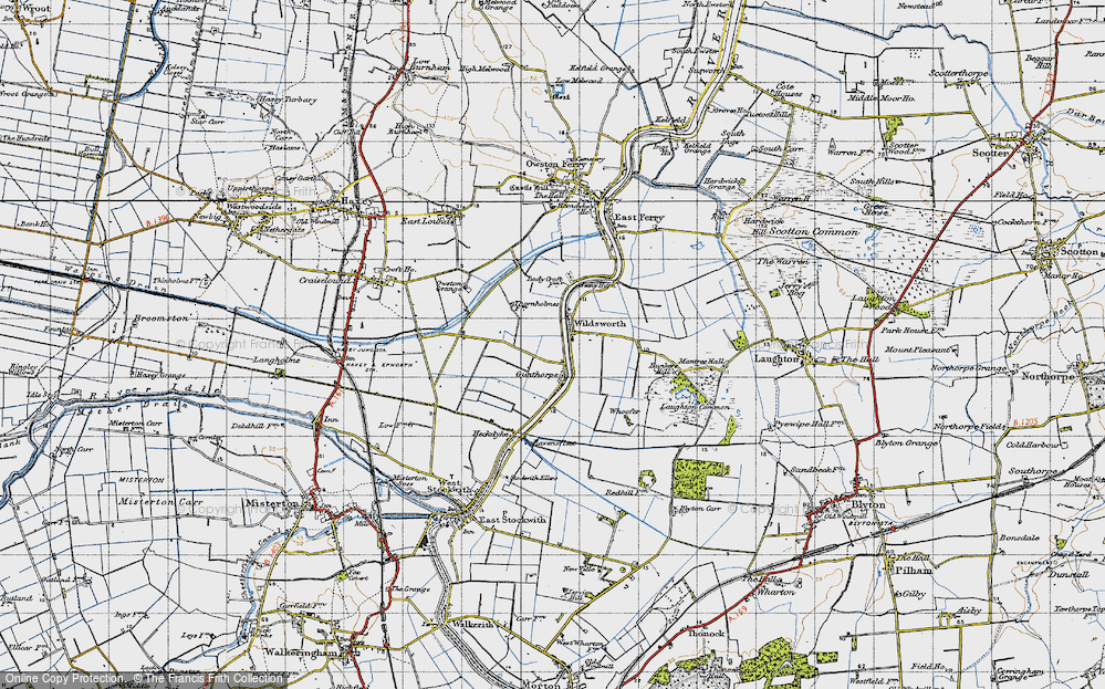 Old Map of Wildsworth, 1947 in 1947