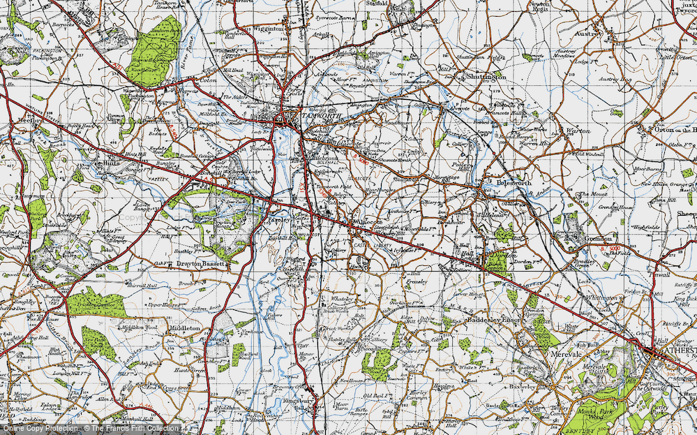 Old Map of Wilnecote, 1946 in 1946