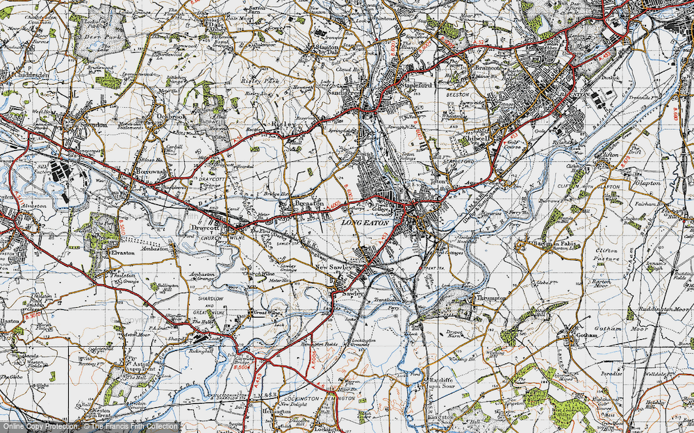 Old Map of Wilsthorpe, 1946 in 1946