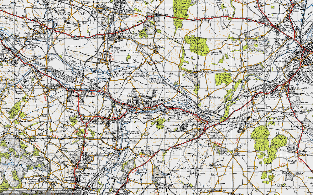 Old Map of Windhill, 1947 in 1947