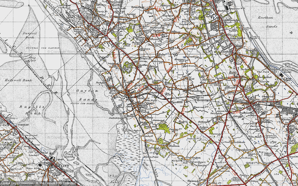 Old Map of Windle Hill, 1947 in 1947