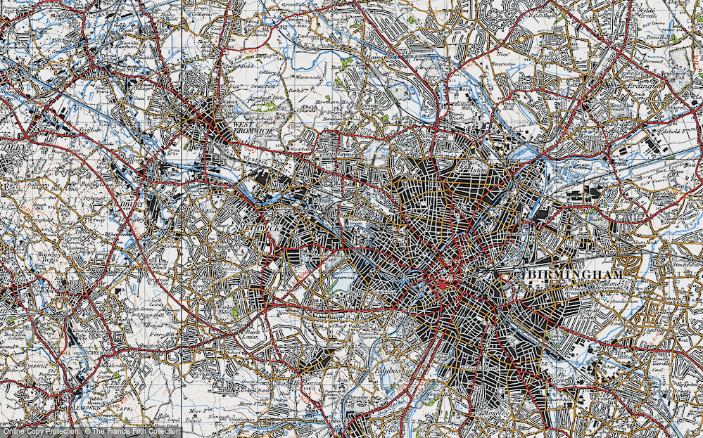 Old Map of Winson Green, 1946 in 1946