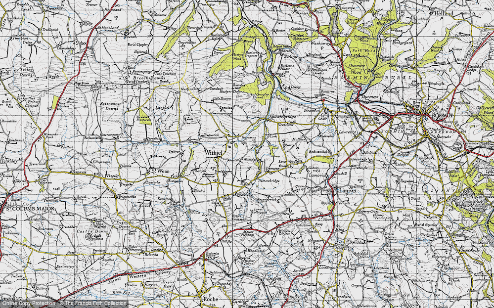 Old Map of Withielgoose, 1946 in 1946