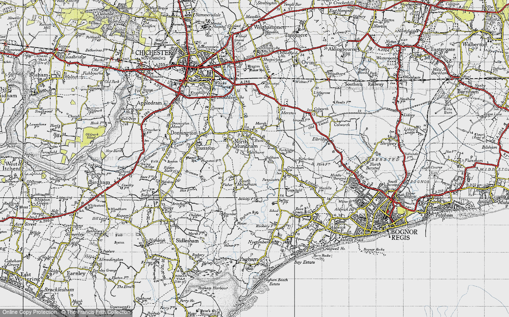 Old Map of Woldhurst, 1945 in 1945