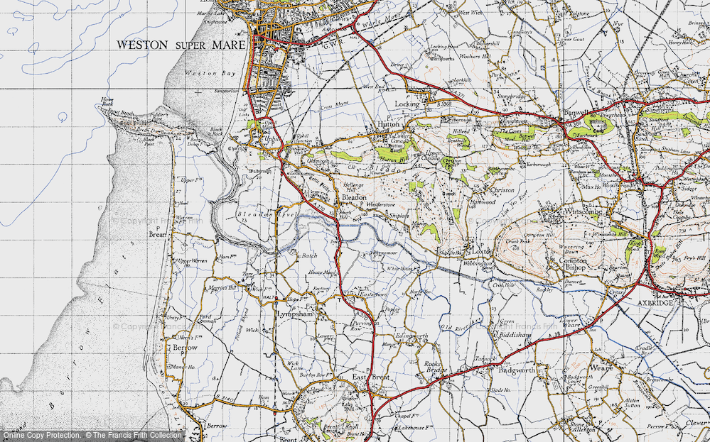 Old Map of Wonderstone, 1946 in 1946