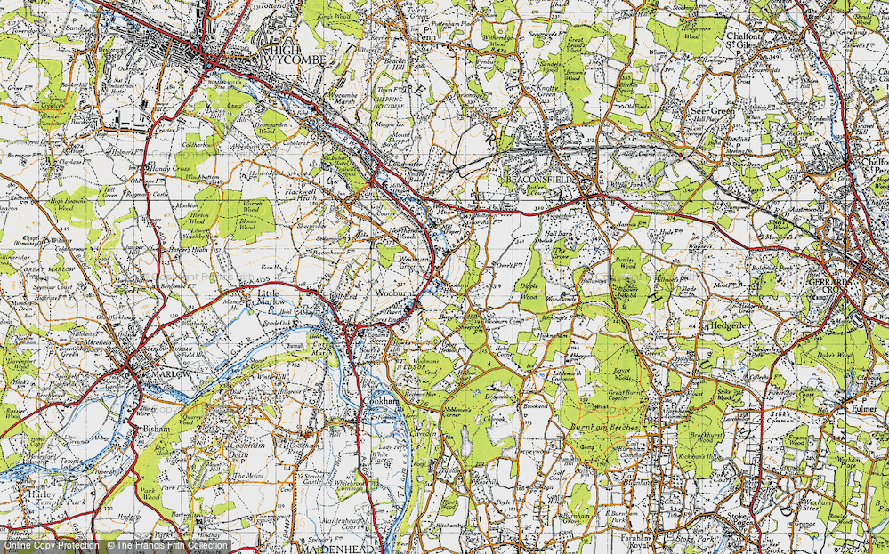 Wooburn Green, 1945