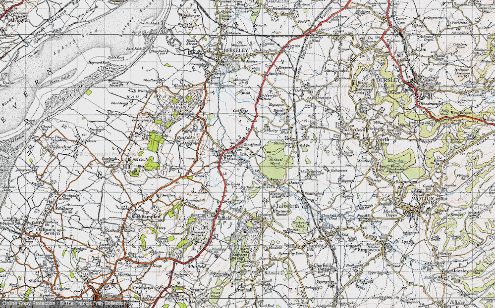 Old Map of Woodford, 1946 in 1946
