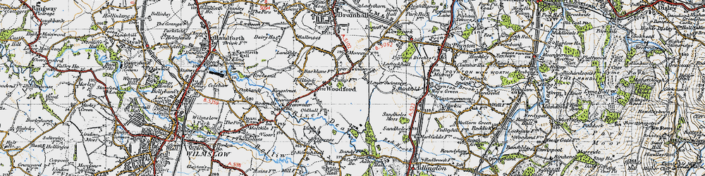 Old map of Lumb Fm in 1947