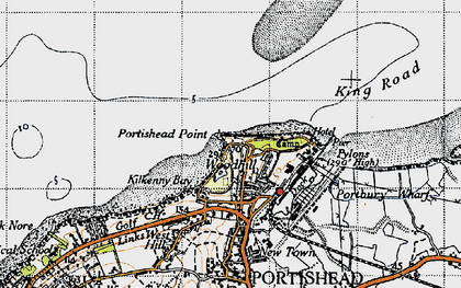 Old map of Woodhill in 1946