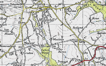 Woolston 1946 Npo874368 Index Map 