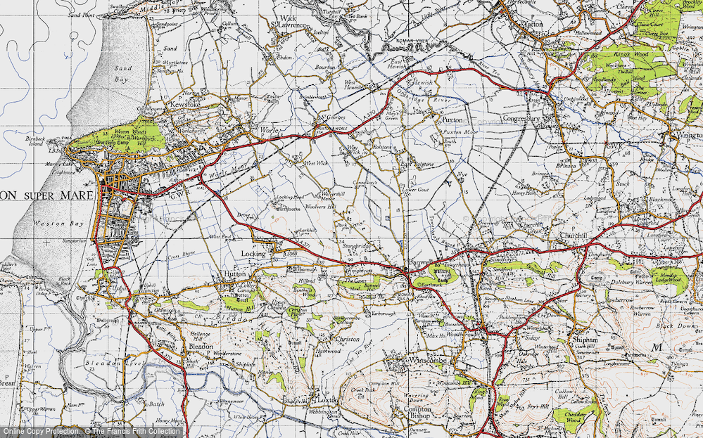 Old Map of Woolvers Hill, 1946 in 1946