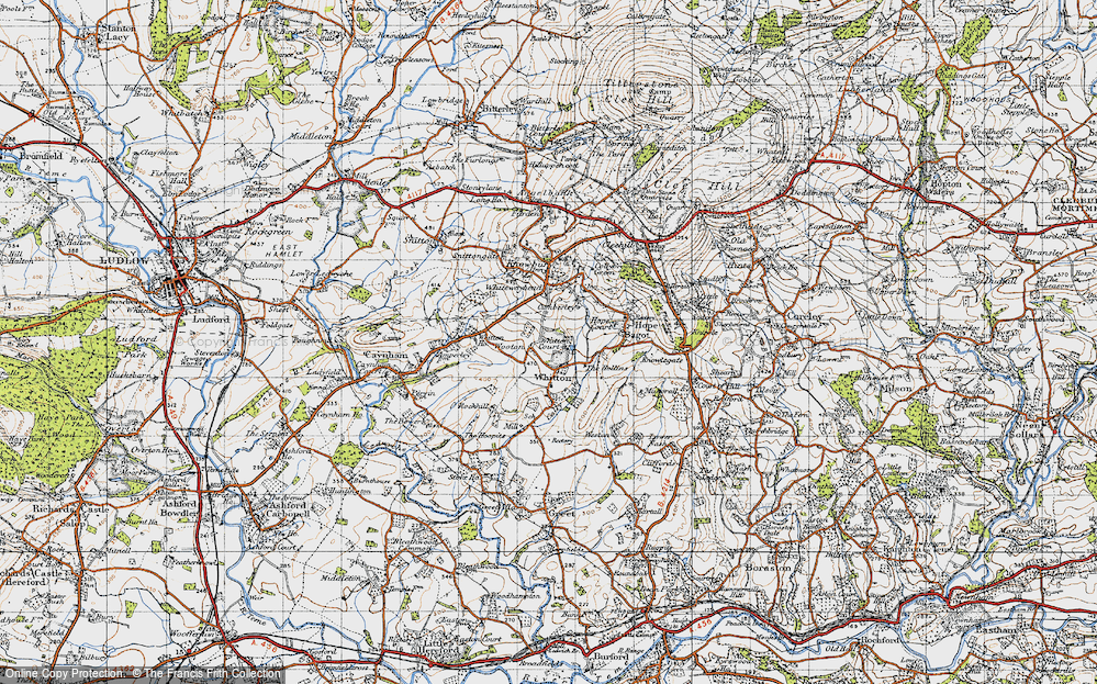 Old Map of Wooton, 1947 in 1947