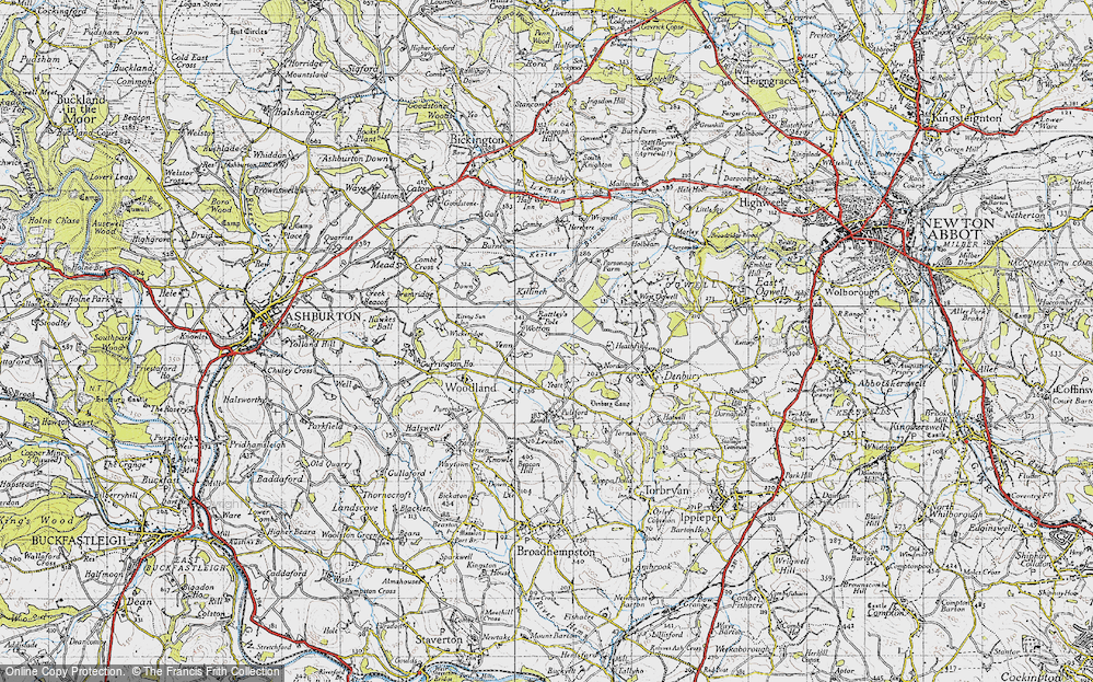 Old Map of Wotton Cross, 1946 in 1946