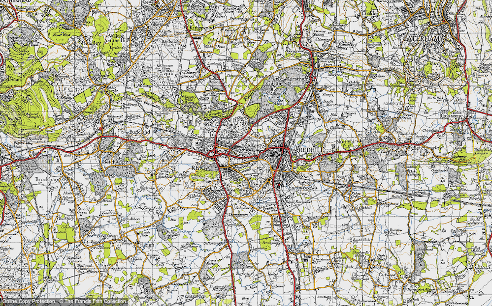 Old Map of Wray Common, 1940 in 1940