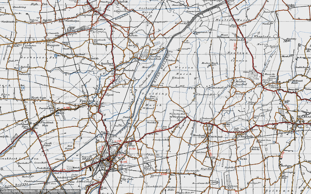 Old Map of Wykeham, 1946 in 1946