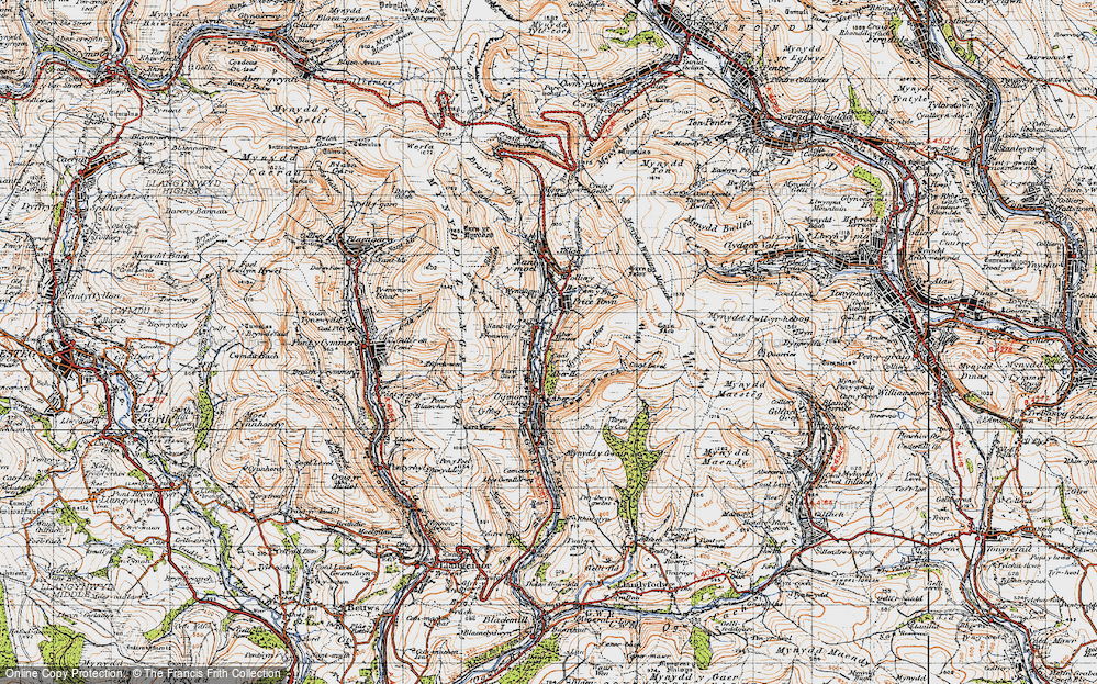 Old Map of Wyndham, 1947 in 1947