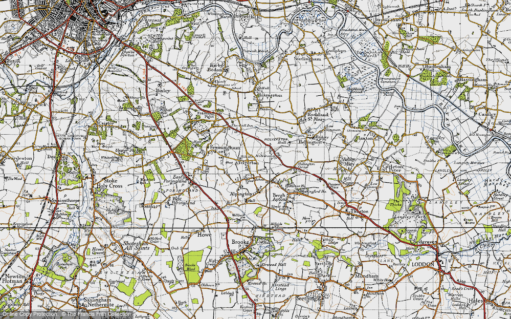 Old Map of Yelverton, 1946 in 1946